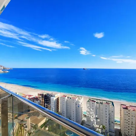 شقة Sunset Cliffs Sea View 14 Floor بينايدورم